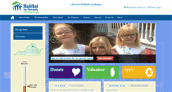 Desktop Screenshot of culpeperhabitat.org